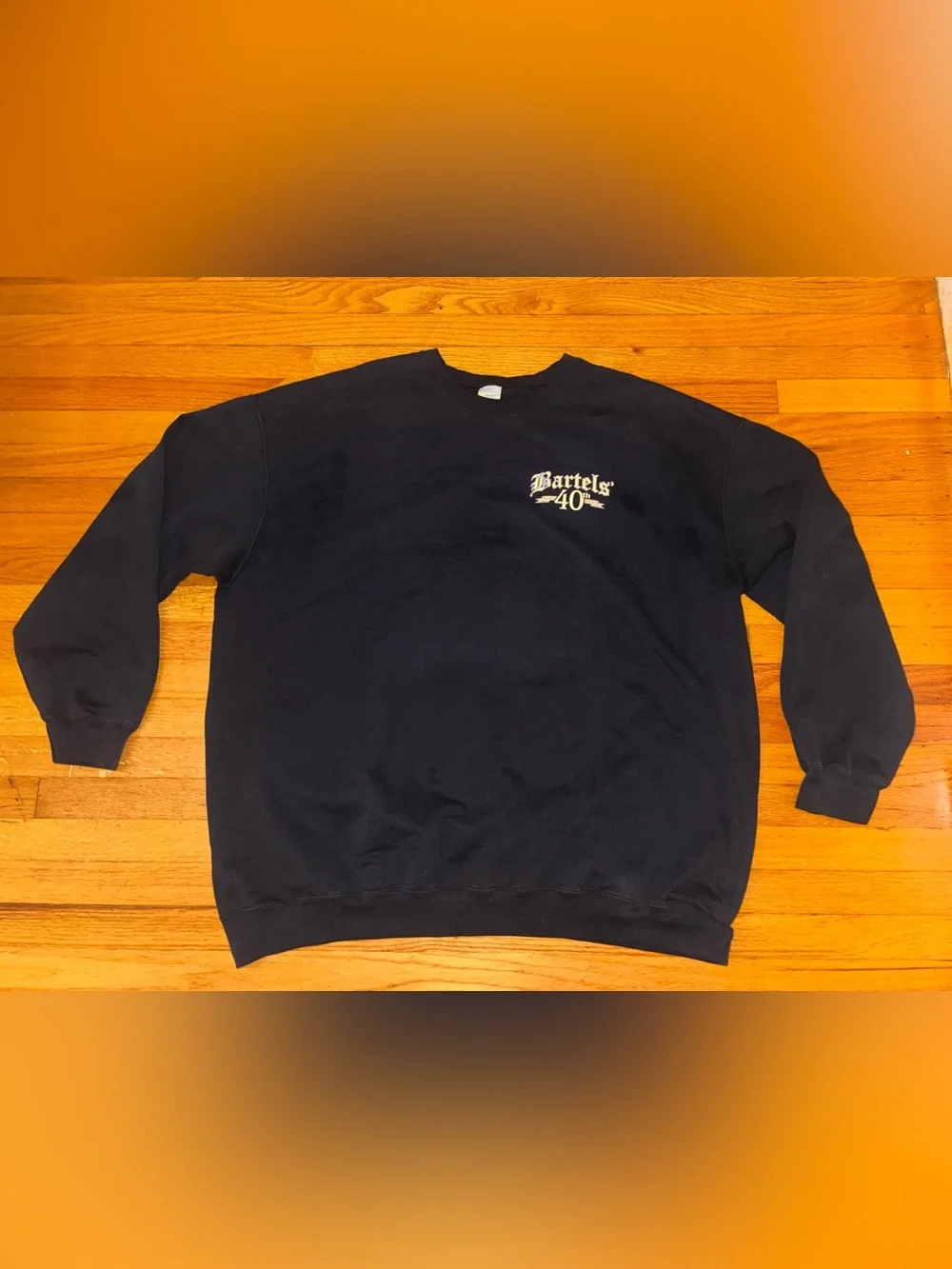 Port & Company Black Fleece Crewneck Pullover Sweatshirt Bartel Harley 4XL